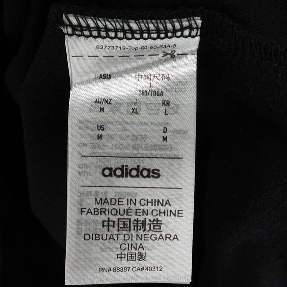 Fear of God Men's Athletics Heavy Jersey 3/4 Mock Tee Shirt Black L - Picture 6 of 12